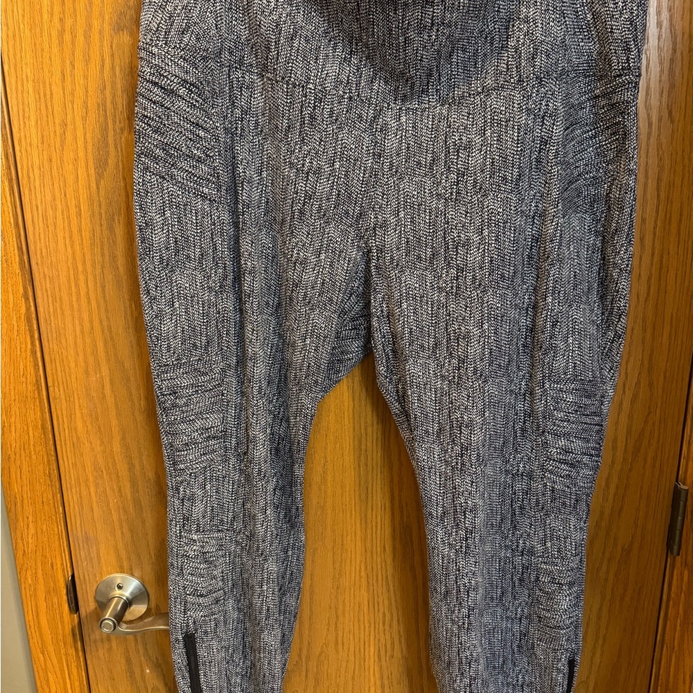 Athleta Delancey Textured Moto Tight Legging